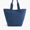Watch Over Me Evil Eye Denim Tote - Image 4
