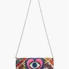 Watch Over Me Evil Eye Denim Clutch - Image 2