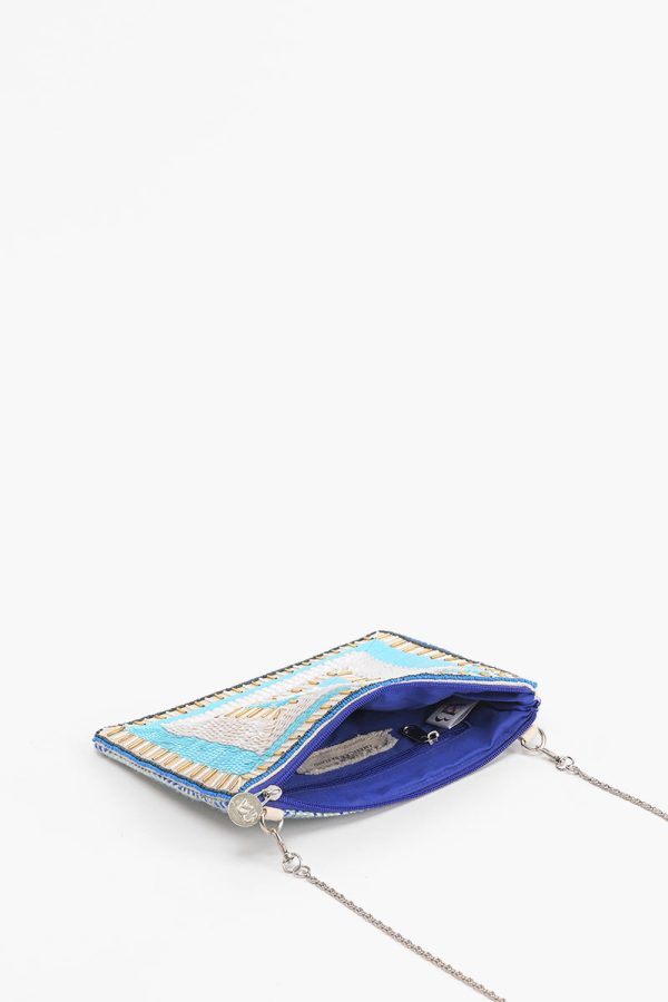 Blue Angel Embellished Clutch - Image 4