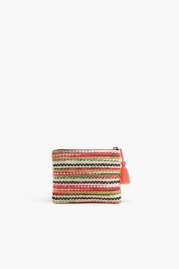 Pink Embellished Evil Eye Mini Pouches - Image 2