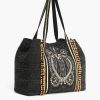 Old World Embellished Tote - Image 3