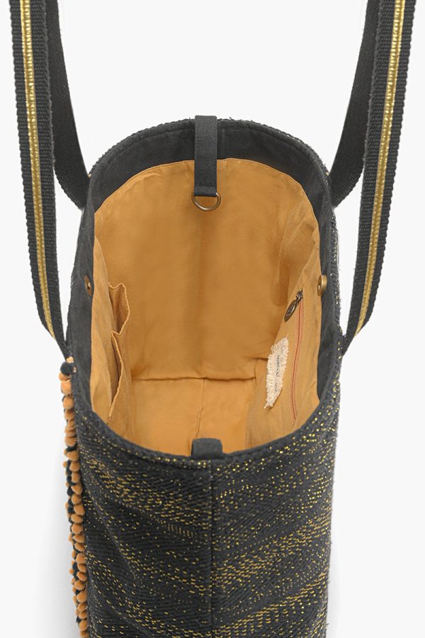 Old World Embellished Tote - Image 5
