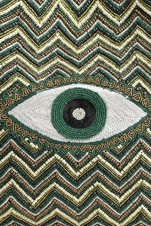 Evergreen Evil Eye Tote - Image 2