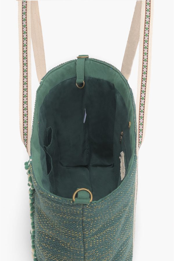 Evergreen Evil Eye Tote - Image 5