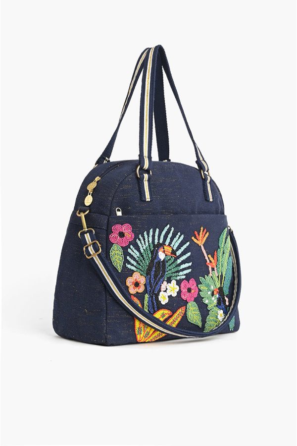 Tropical Travel Bag with Eye Mask - Image 3
