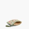Olive Green Beaded Bee Embellished Mini Pouches - Image 3