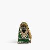 Southwest Jade Beaded Shoulder Bag - Image 4