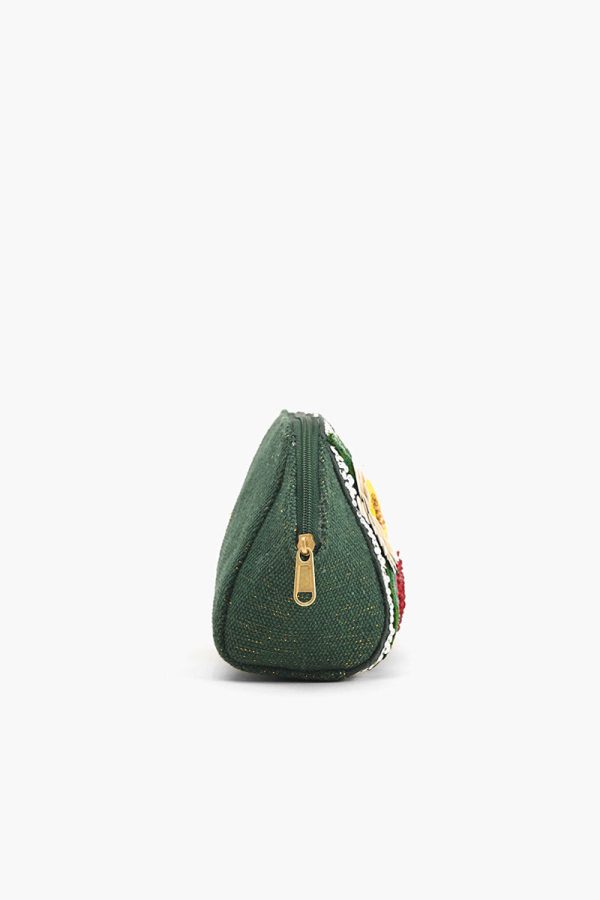 Evergreen Floral Cosmetic Pouch - Image 5