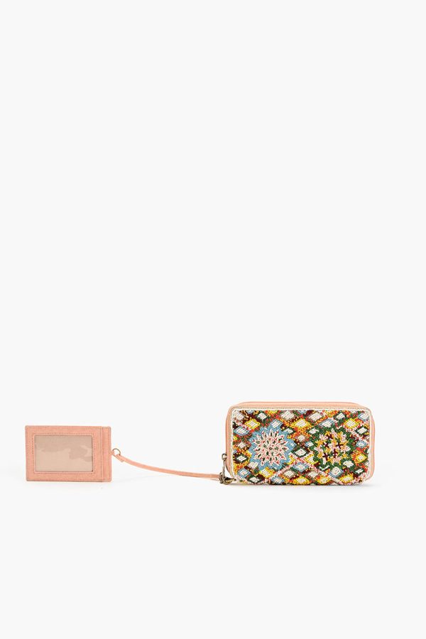 Petals in the Waffle Grove Wallet with Card Holder - Image 2