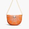 Citrus Couture Embellished Shoulder Bag