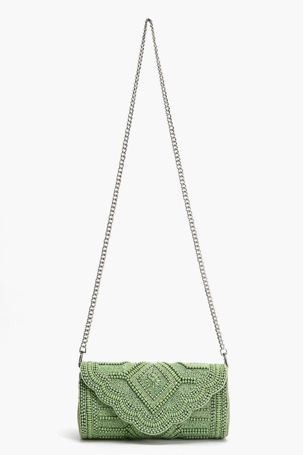 Enchanted Meadow Embellished Evening Clutch - Image 3