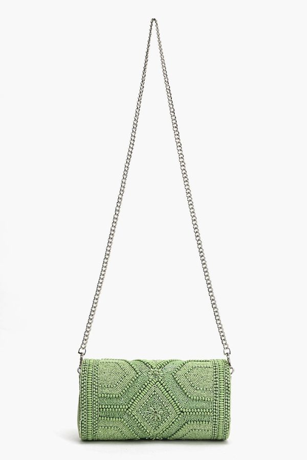 Enchanted Meadow Embellished Evening Clutch - Image 5