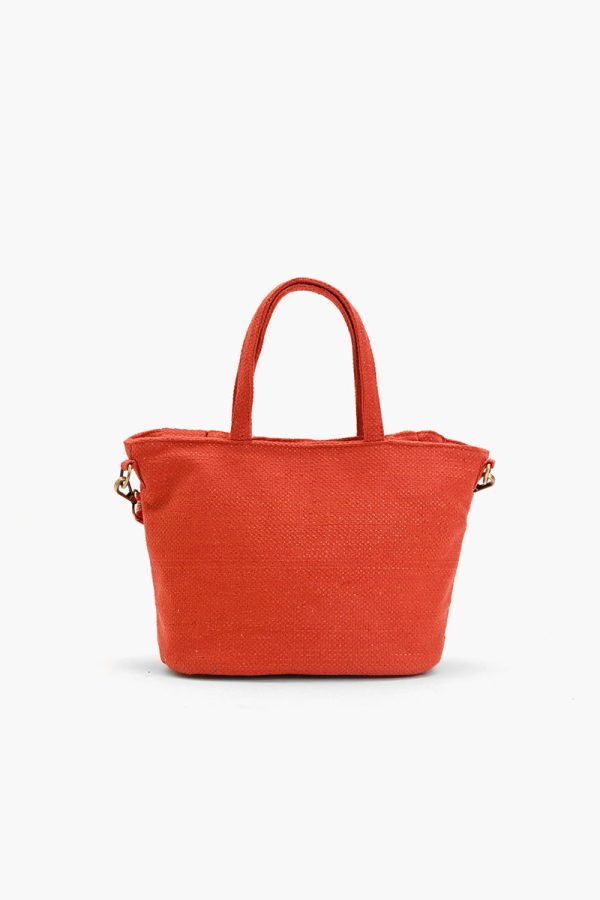 Vermilion Butterfly Bloom Tote - Image 4