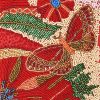 Vermilion Butterfly Bloom Shoulder Bag - Image 2
