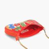 Vermilion Butterfly Bloom Shoulder Bag - Image 5