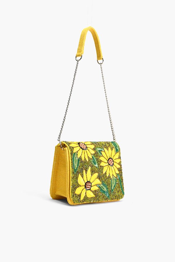 Joyful Blooms Sunflower  Shoulder Bag - Image 3
