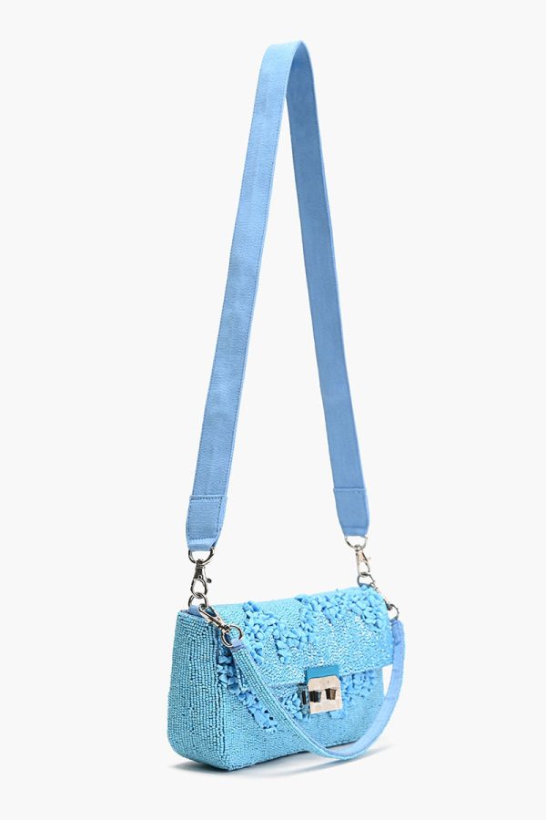 Azure Blue Skyline Shoulder Bag - Image 3