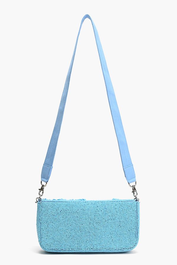Azure Blue Skyline Shoulder Bag - Image 4