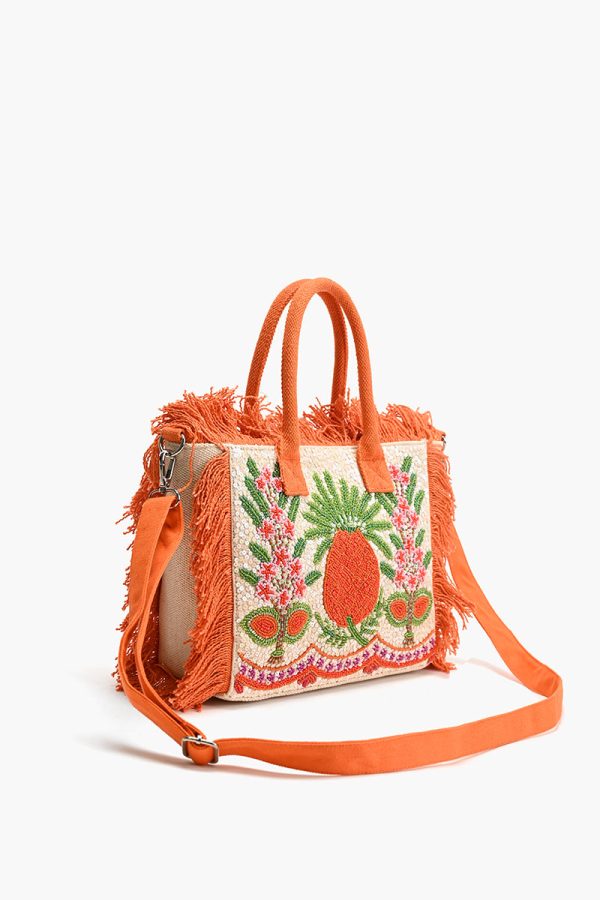 Fringe Fiesta Pineapple Mini Tote - Image 3