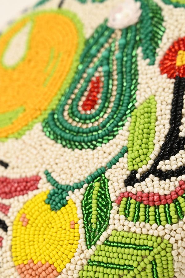 Tropical Mango Round Clutch - Image 3