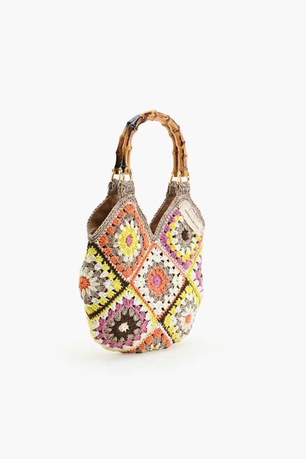 Gold Handmade Crochet Bags - Sustainable Fashion - Image 3