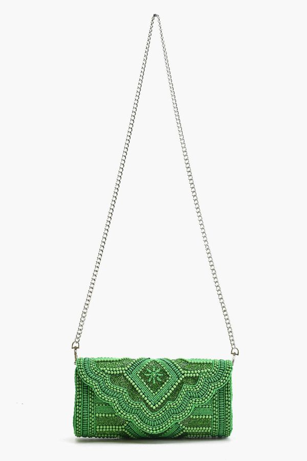 Green Jewel Evening Bag - Image 3