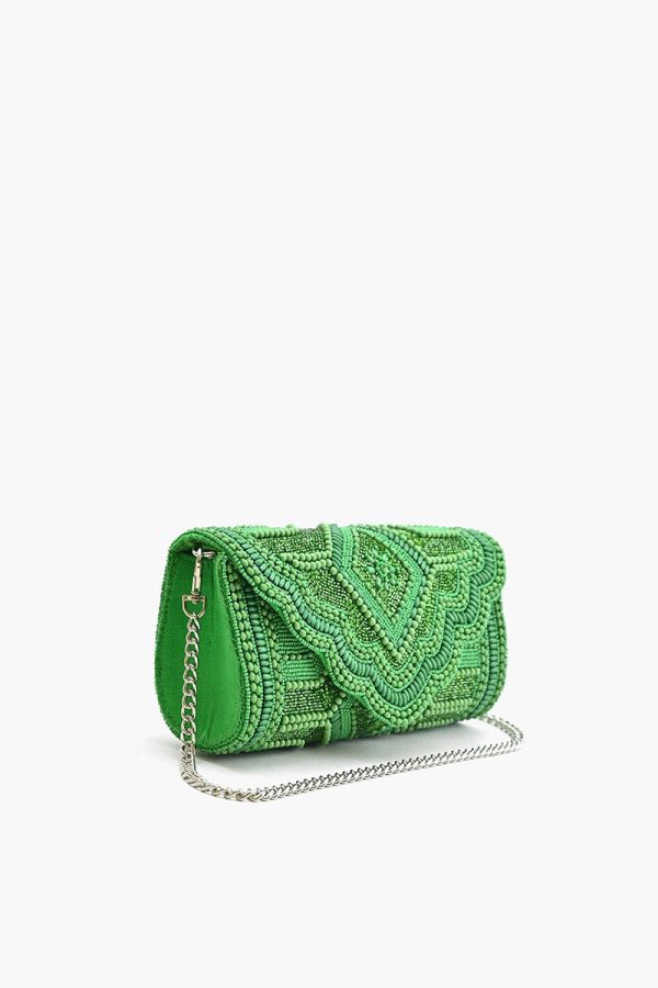 Green Jewel Evening Bag - Image 4