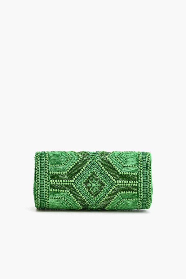 Green Jewel Evening Bag - Image 5