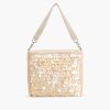 Embellished Shells and Raffia Bucket Bag