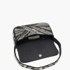 Midnight Silver Swirl Shoulder Bag - Image 5