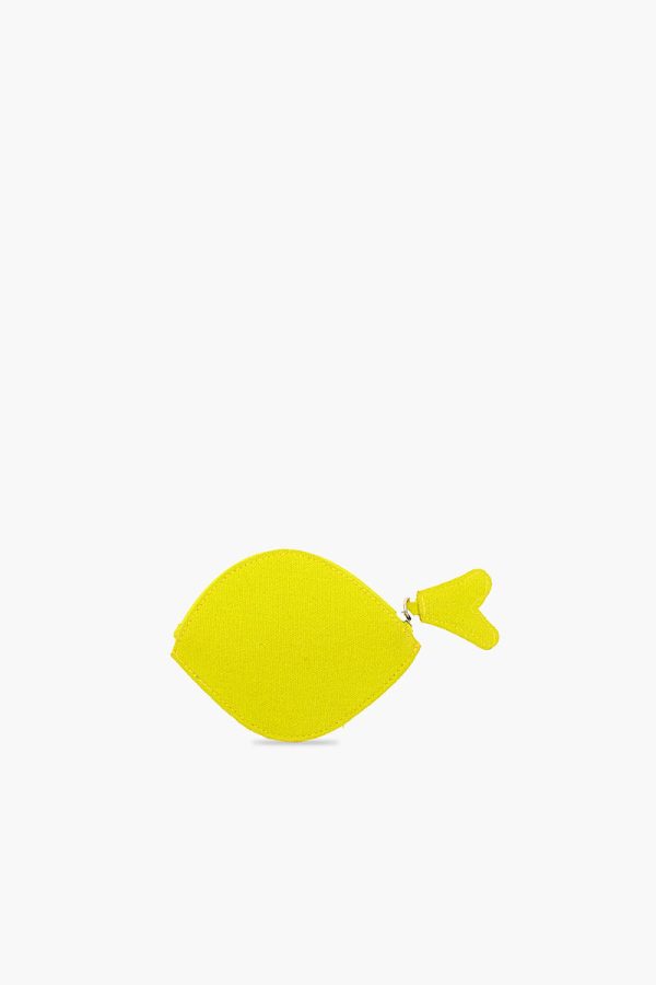 Fish & Fins Mini Coin Pouch - Yellow Tropic - Image 2