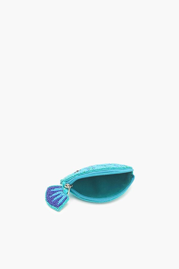 Fish & Fins Mini Coin Pouch - Aqua Lagoon - Image 3