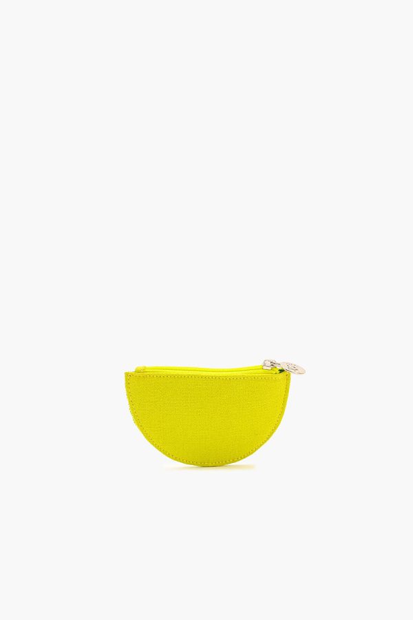 Citrus Splash Beaded Pouch - Lime - Image 2
