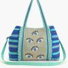 Celestial Evil Eye Embellished Tote