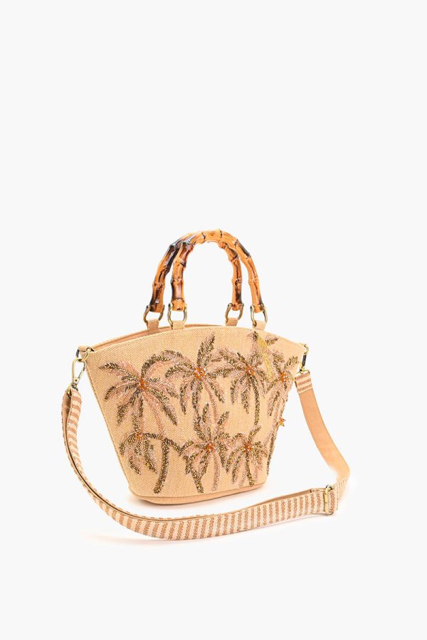 Palm Dunes Embellished Mini Tote - Image 3