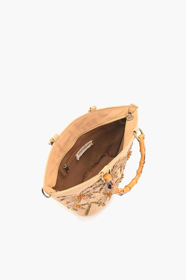 Palm Dunes Embellished Mini Tote - Image 5
