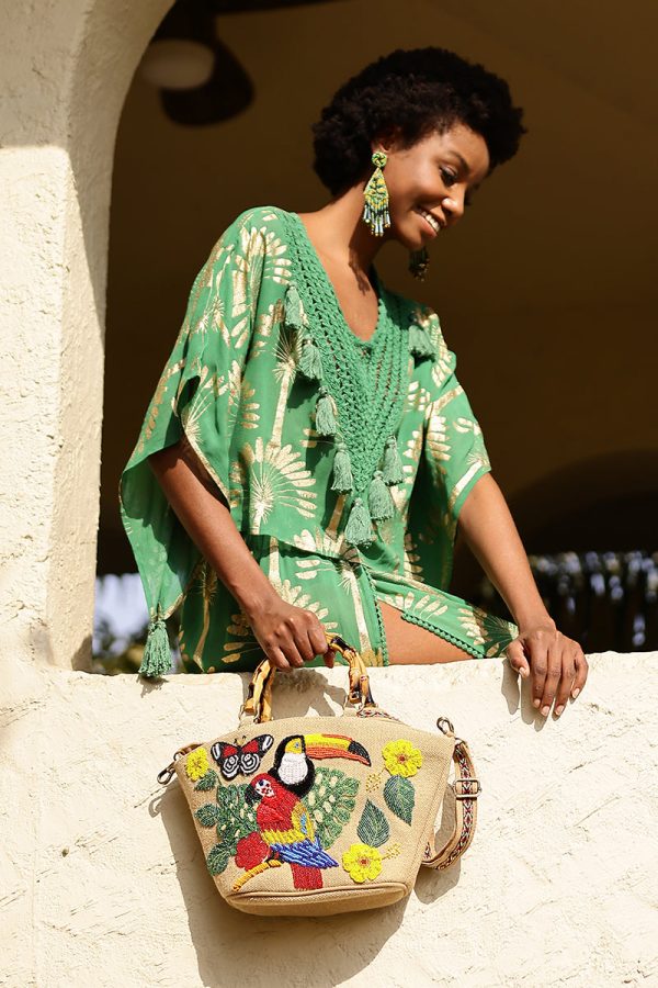 Toucan Macau Garden Mini Tote - Image 6