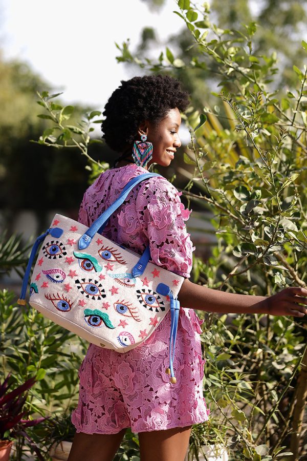 Mystic Gaze Pink Tote - Image 6