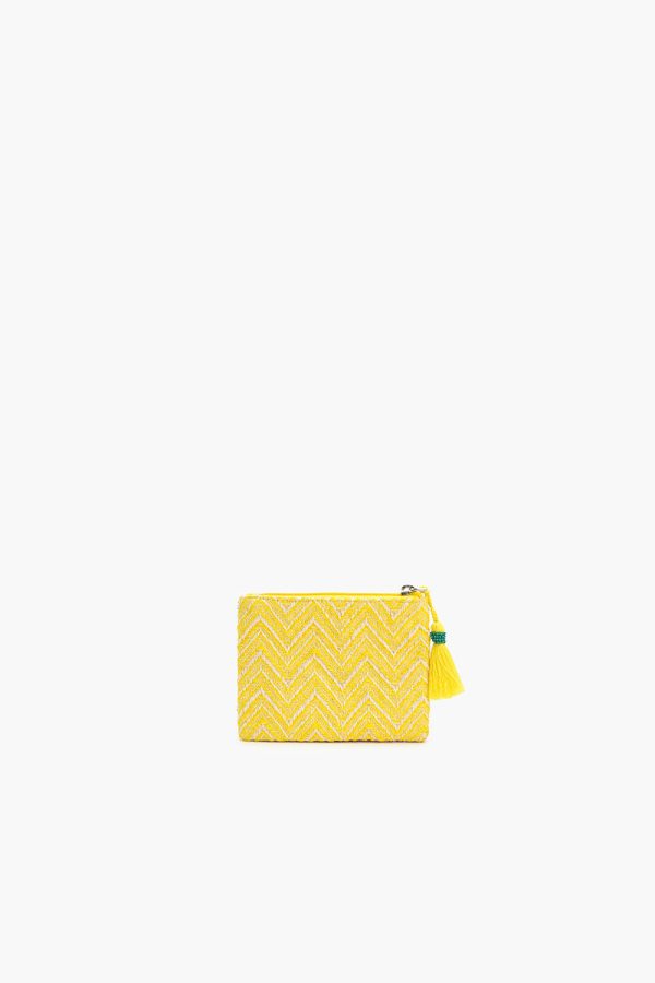 Summer Babe Stripe Coin Pouch - Image 2