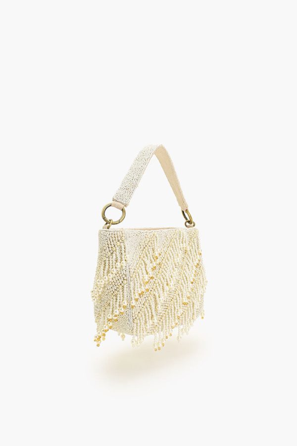 White Eden Bucket Bag - Image 3