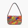 Harlequin Fringed Shoulder Bag