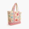 Crab Shell Embellished Boat Tote - Image 3