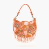 Maze Tangerine Top Handle Bag - Image 4