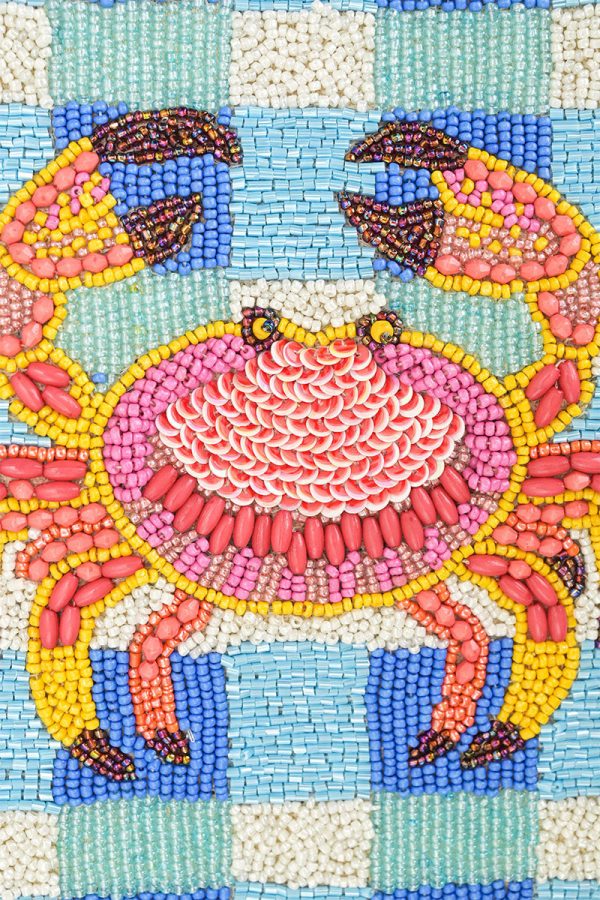 Crab It Beaded Midi Bag - Image 2