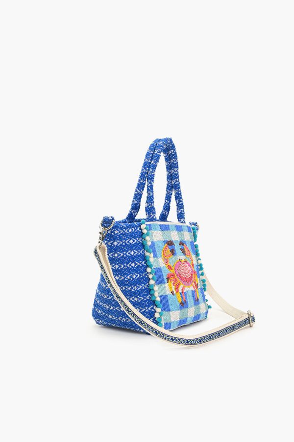 Crab It Beaded Midi Bag - Image 3