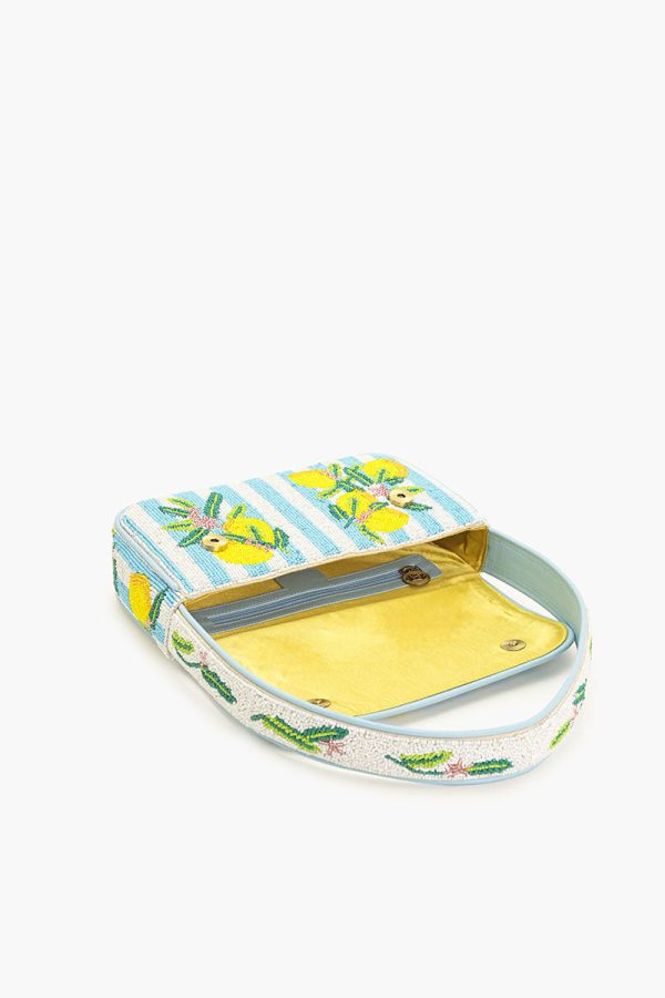 Limoncello Stripe Shoulder Bag - Image 5
