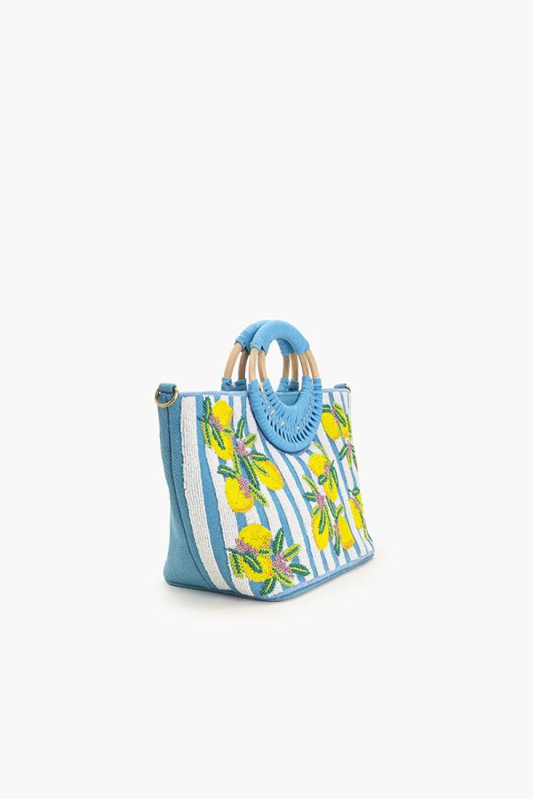 Limoncello Stripe Tote Bag - Image 3