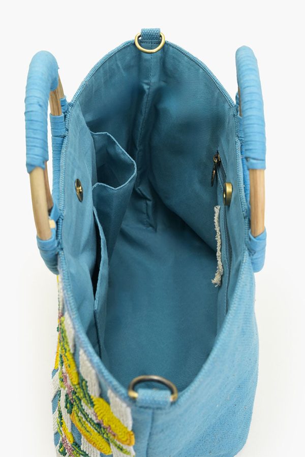 Limoncello Stripe Tote Bag - Image 5