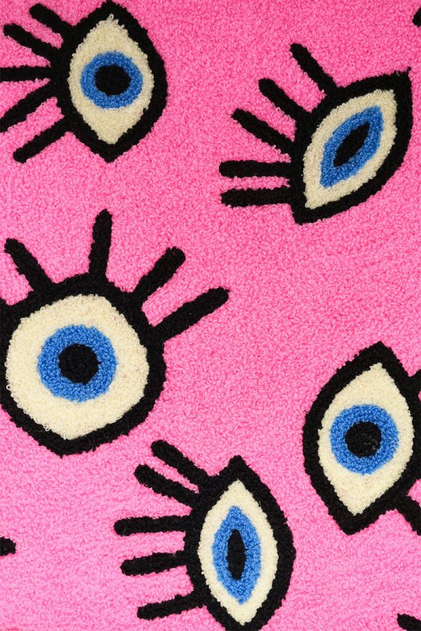 Whimsical Wonder Eye Pink Tote - Image 3