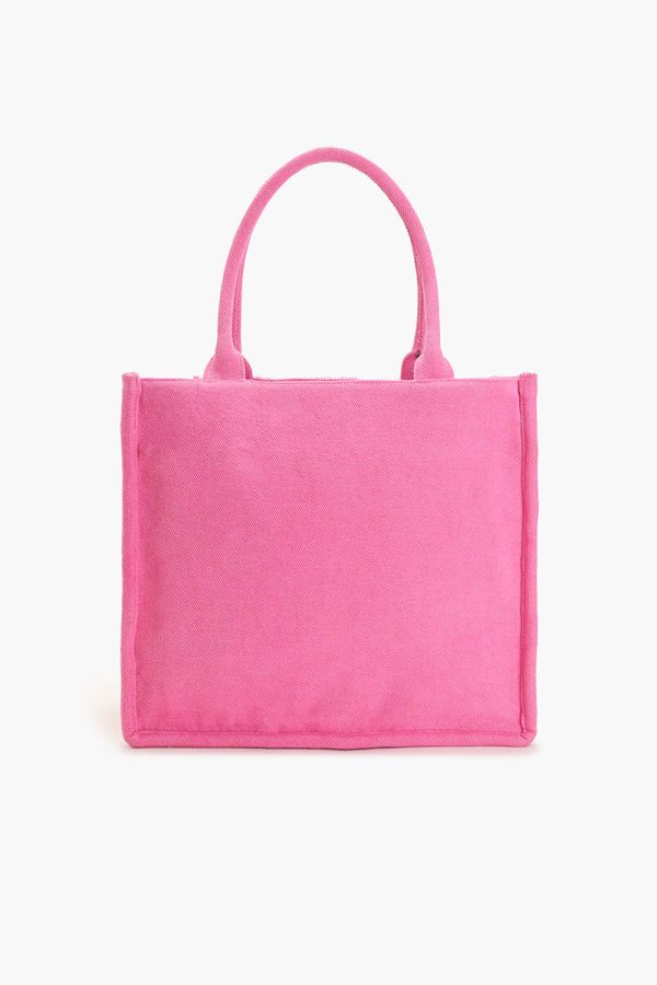 Whimsical Wonder Eye Pink Tote - Image 5